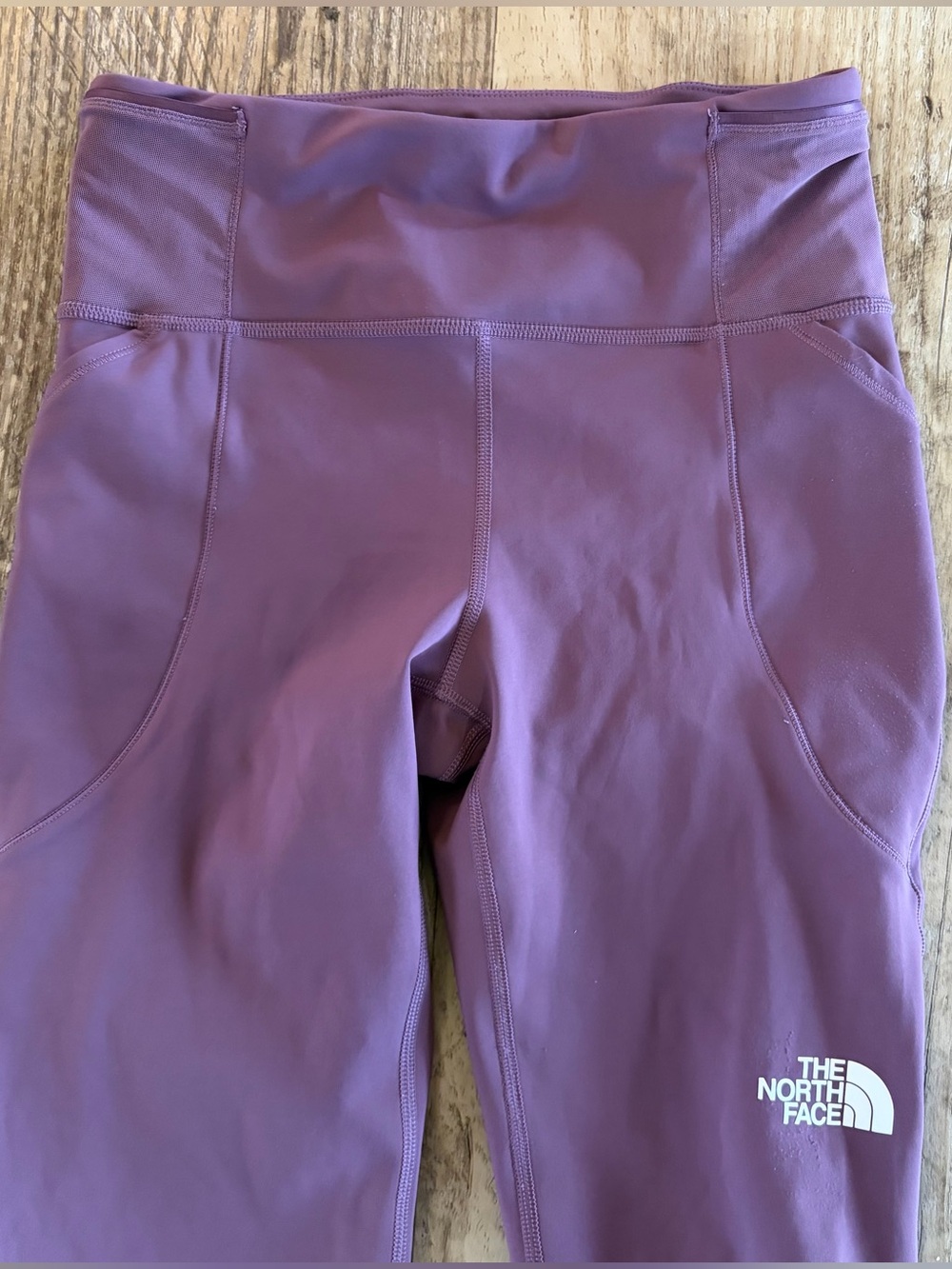 The North Face Mauve/Purple High-Waist Girls' Active Leggings